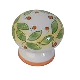 41hpNJhTdoL. SL160  Atlas Homewares 3160 16 1 3/4 Inch Tuscany Collection San Lorenzo Hand painted Ceramic Knob, Ceramic