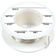 Round Beading Wire Sterling Silver Jewelry Spool 22G