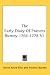 Search : The Early Diary Of Frances Burney 1768-1778 V1