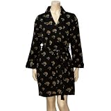 NCAA Reebok Jacksonville Jaguars Ladies Black Tandem Robe (Medium)