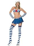 Sexy Sailor Costume 5 Pc Women's Theatre Costumes