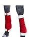 JT International Holiday Santa 4 Piece Leg Wraps