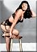 Bettie Page Stool Refrigerator Magnet