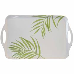 Corelle Coordinates Melamine Rectangular Tray, Bamboo Leaf