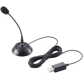 ELECOM PS3 USB�X�^���h�}�C�N �u���b�N HS-GMMC02UBK