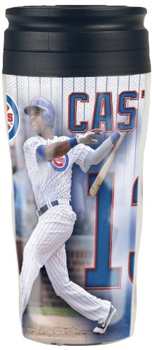 MLB Chicago Cubs Starlin Castro 16 Ounce Travel Mug