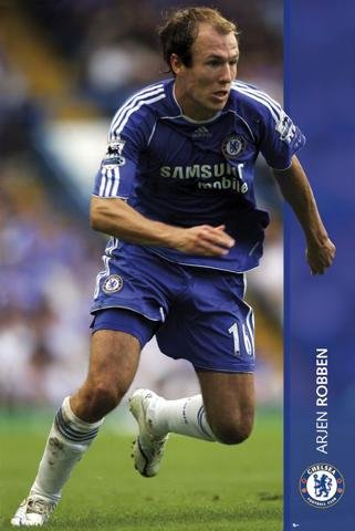 Posters: Soccer Poster - Arjen Robben, Chelsea (36 x 24 inches)
