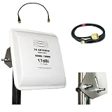 UMTS HSDPA 3G Antenne Panel 17dBi Gewinn 5Meter Kabel f�r Vodafone, 02, T mobile, Huawei E159 ,Huawei E160, Huawei E160E, Huawei E160G ,Huawei E161, Huawei E169, Huawei E176, Huawei E1762, Huawei E176G, Huawei E1820, Huawei E196E, Huawei E196G, Huawei E600, Huawei E612, Huawei E618, Huawei E620, Huawei E621, Huawei E630, Huawei E660, Huawei E660A, Huawei EC321 , Huawei E1550, Vodafone Mobile Connect Card Huawei, eplus notebook Card neues Modell, T-Mobile web n walk USB Stick IV, T-Mobile Xtra Stick Basic, Fonic USB Internet Stick, O2 Surf Stick 2 (E160), O2 Surf Stick 3, Aldi Medion Stick S4011, N24 Internet Stick (Surf Stick E160E), O2 Tchibo Internet Stick, BildMobil Stick,Kabel Deutschland Internet Stick, Klarmobil XS Stick W12, ProSieben Stick und alle USB-Sticks Telefons oder Datenkarten mit CRC-9von "yagiwlan"