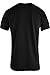 TL Men Casual Basic Short Sleeve Tri-Blend / 100% Cotton V-Neck T Shirt RVNECK Black L