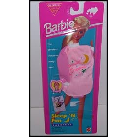 Barbie Doll Sleep N’ Fun Sweet Dreams Pajamas Set