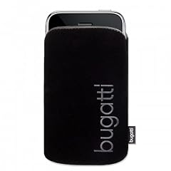 bugatti Tasche SlimCase, SoftTouchNeopren f�r Apple iPhone 4, iPhone 4S, iPhone 4 S, IV, schwarz