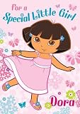 Dora the Explorer Birthday Card - any Age Girl