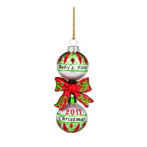 Marquis by Waterford Baby's First Christmas 2011 Ornament