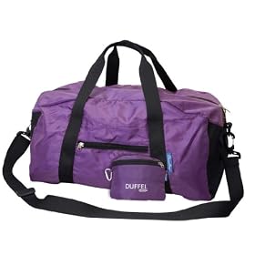 ChicoBag Duffel (Recycled Plastic) - Lightweight Collapsible Weekender Bag by