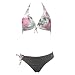 Sports : Protest Neckholderbikini C-Cup, schwarz/allover