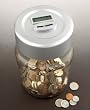 Digital Coin Counting Money Jar