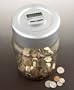 Digital Counting Money Jar