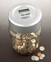 Digital Coin Counting Money Jar