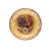 Certified International Golden Rooster 13-Inch Pasta Bowl