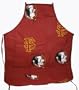 FSU Apron 26"X35" with 9" pocket - Florida State Seminoles