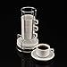 Home Chord Bar Espresso Cups And Saucers Set Stackable Demi Cup And Saucer Set, White