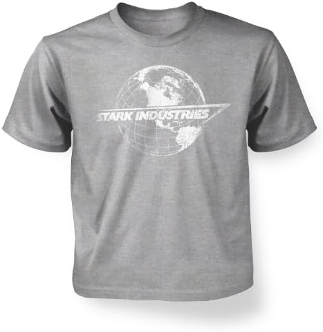 Big Mouth Clothing Big Boys Stark Industries Globe Kids' T-shirt - Films, TV