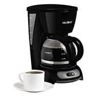 Mr. Coffee TF5 4-Cup Switch Coffeemaker, Black