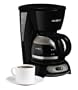 Mr. Coffee TF5 4-Cup Switch Coffeemaker, Black