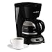 Mr. Coffee TF5 4-Cup Switch Coffeemaker, Black