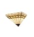 New Meyda 14.5 Inch W Diamond Mission Wall Sconce Simple Clean Lines And Geometric Shapes