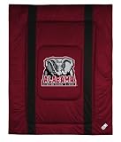 Review Sports Coverage  / Alabama SIDELINES Full / Queen Jersey Material Comforter
