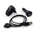 USB CAR WALL CHARGER FOR SANDISK SANSA e250 E200 E280