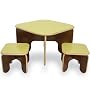 Sprigs Table and 2 Stoo Set