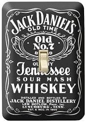 Jack Daniel's Metal Switch Plate Cover