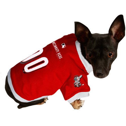 Cincinnati Reds Red Mesh Pet Jersey (X-Large)