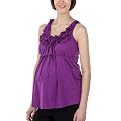 
            
                Liz Lange� for Target� Maternity Sleeveless Ruffle Top - Violet�
            
        