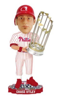 Buy Chase Utley Phillies World Series Champs Bobblehead by Forever Collectibles