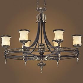 Georgian Court Collection Oval Chandelier