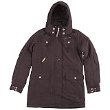 PLUSMINUS Damen SNOW JACKE CALLY, licorice brown, S, 57539-102