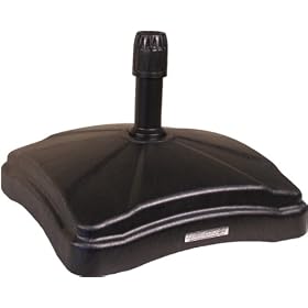 Shademobile 2-Inch Rolling Umbrella Base, Black by 