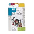 HP 110 Series Photo Value Pack - Print cartridge / paper kit - 1 x colour (cyan, magenta, yellow) - blister