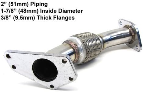 04-11 Subaru Impreza WRX STI 2.5L Turbo High Performance Catless Flex Up Pipe