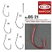 ｳｧンフック(VANFOOK) デビルダウンショットシングル DS-21 レッド #6 DS-21R