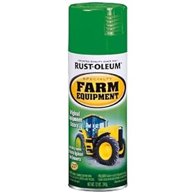 Rust-Oleum 7435502 Specialty Farm Equipment Enamel, Green John Deere, 1-Quart