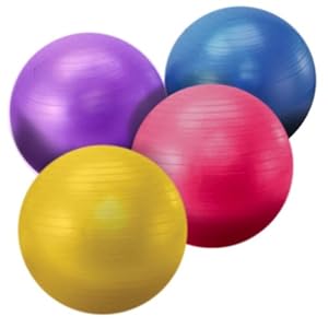 YogaAccessories (TM) Yoga Balance Ball with Pump