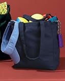 BAGedge 12 oz Cotton Canvas Book Tote