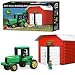 John Deere Construction Sets-Tractor with Barn