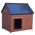 New Age Pet COL001M All-Weather Insulated Dog House, Colonial, Medium, for Pets up to 65 Pounds