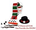 Winter Snowman Kit in Tin (17 pc. Set)