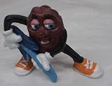 Vintage Pvc Figure : California Raisins Blue Guitar/ Orange Shoes